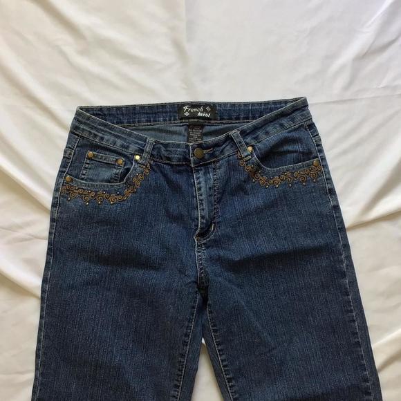 🔴𝗕𝗢𝗚𝗢🔴french twist size 6 womens jeans - Picture 1 of 13